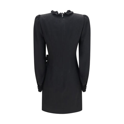 Black Silk Cocktail Dress