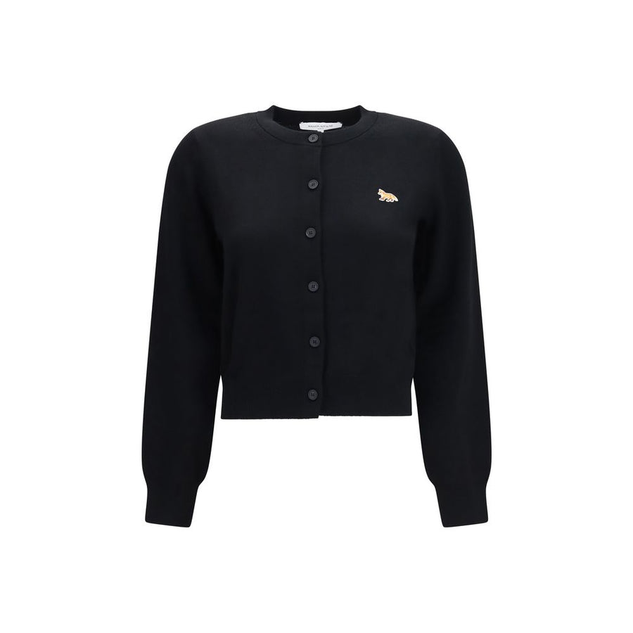 Black Cotton Cardigan