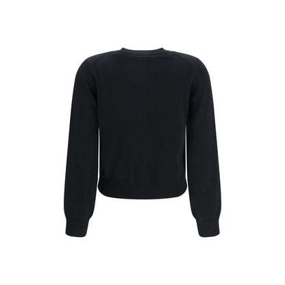 Black Cotton Cardigan