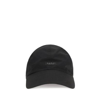 Black Cotton Cap (Baseball Hat)