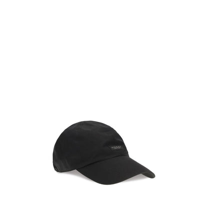 Black Cotton Cap (Baseball Hat)