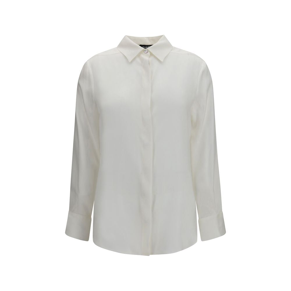 White Silk Dress Shirt