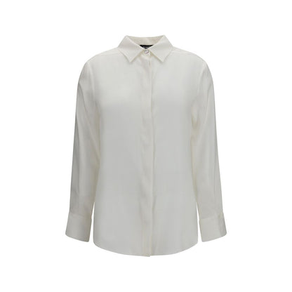 White Silk Dress Shirt
