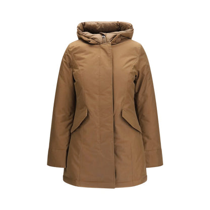 Brown Cotton Parka