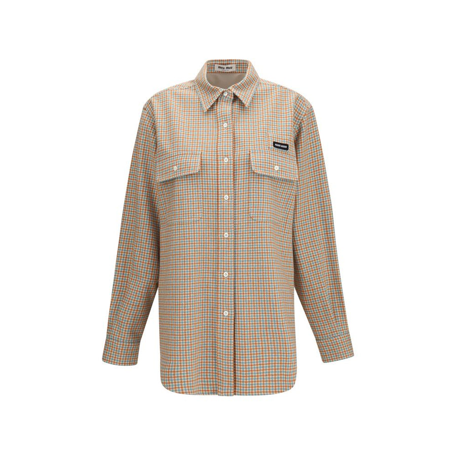 Orange Wool Oves Aries Shirt