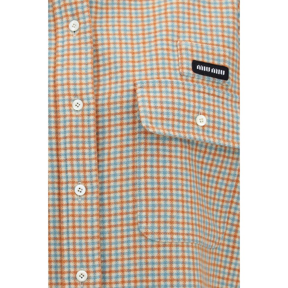 Orange Wool Oves Aries Shirt