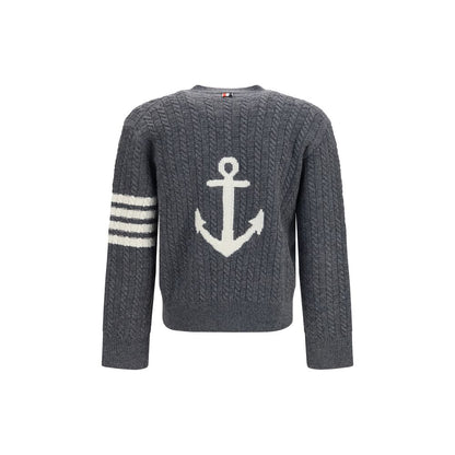 Gray Wool Oves Aries Cardigan