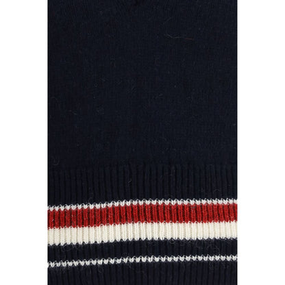 Blue Wool Oves Aries Sleeveles Sweater