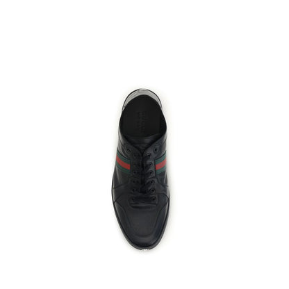 Black Lamb Ovis Aries Low Top Sneakers
