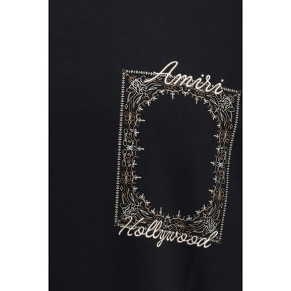 Black Cotton T-Shirt