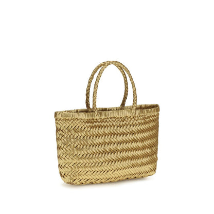 Gold Calf Leather Bos Taurus Handbag