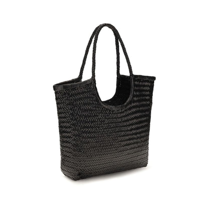 Black Calf Leather Bos Taurus Handbag
