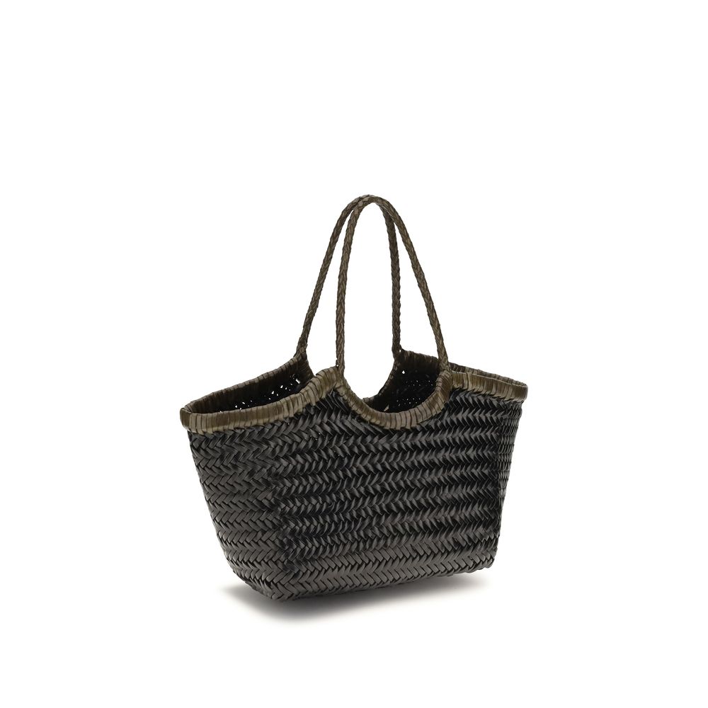 Bicolor Calf Leather Bos Taurus Handbag