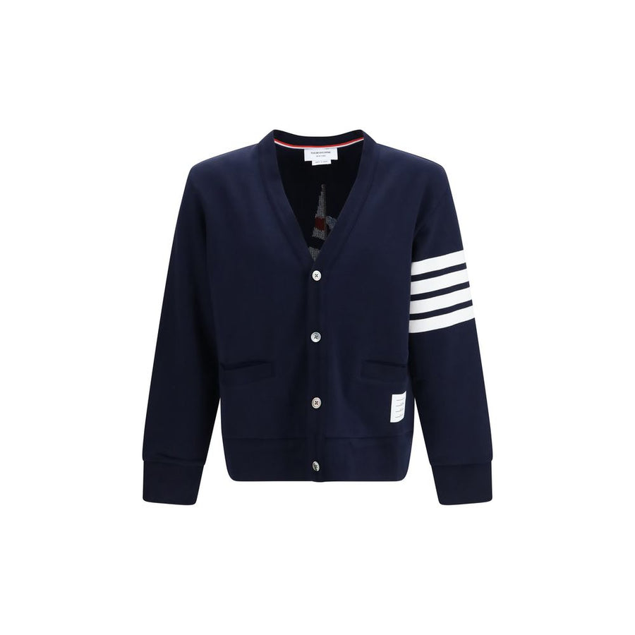 Blue Cotton Cardigan