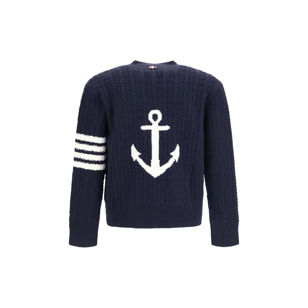 Blue Wool Oves Aries Cardigan