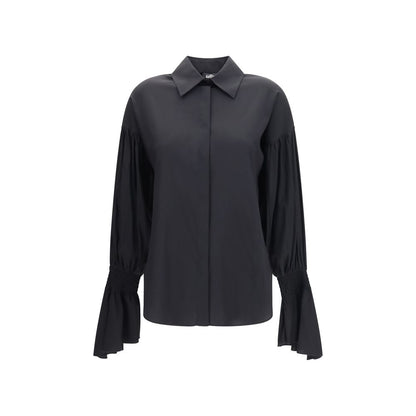 Black Silk Blouse