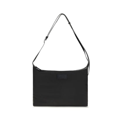 Black Polyamide Shoulder Bag