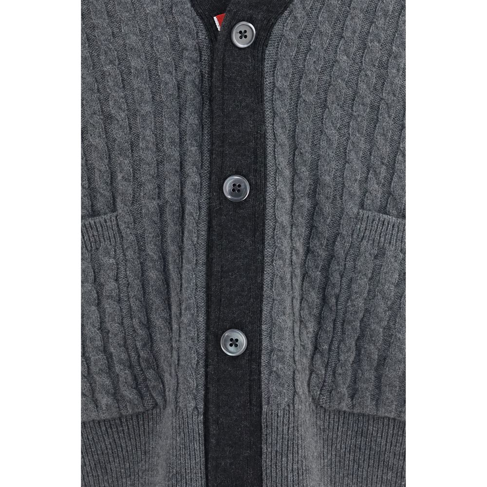 Gray Wool Oves Aries Cardigan