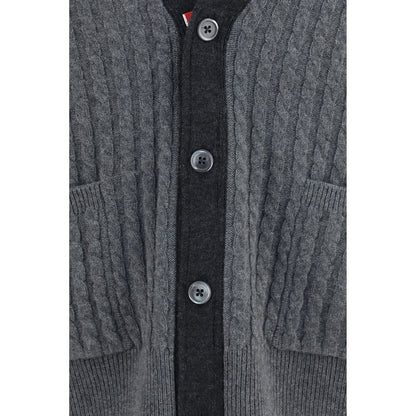 Gray Wool Oves Aries Cardigan
