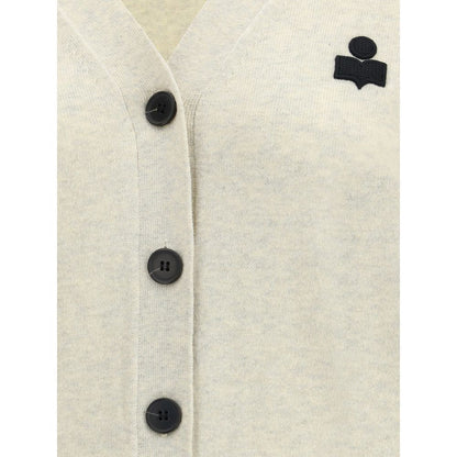 White Cotton Cardigan