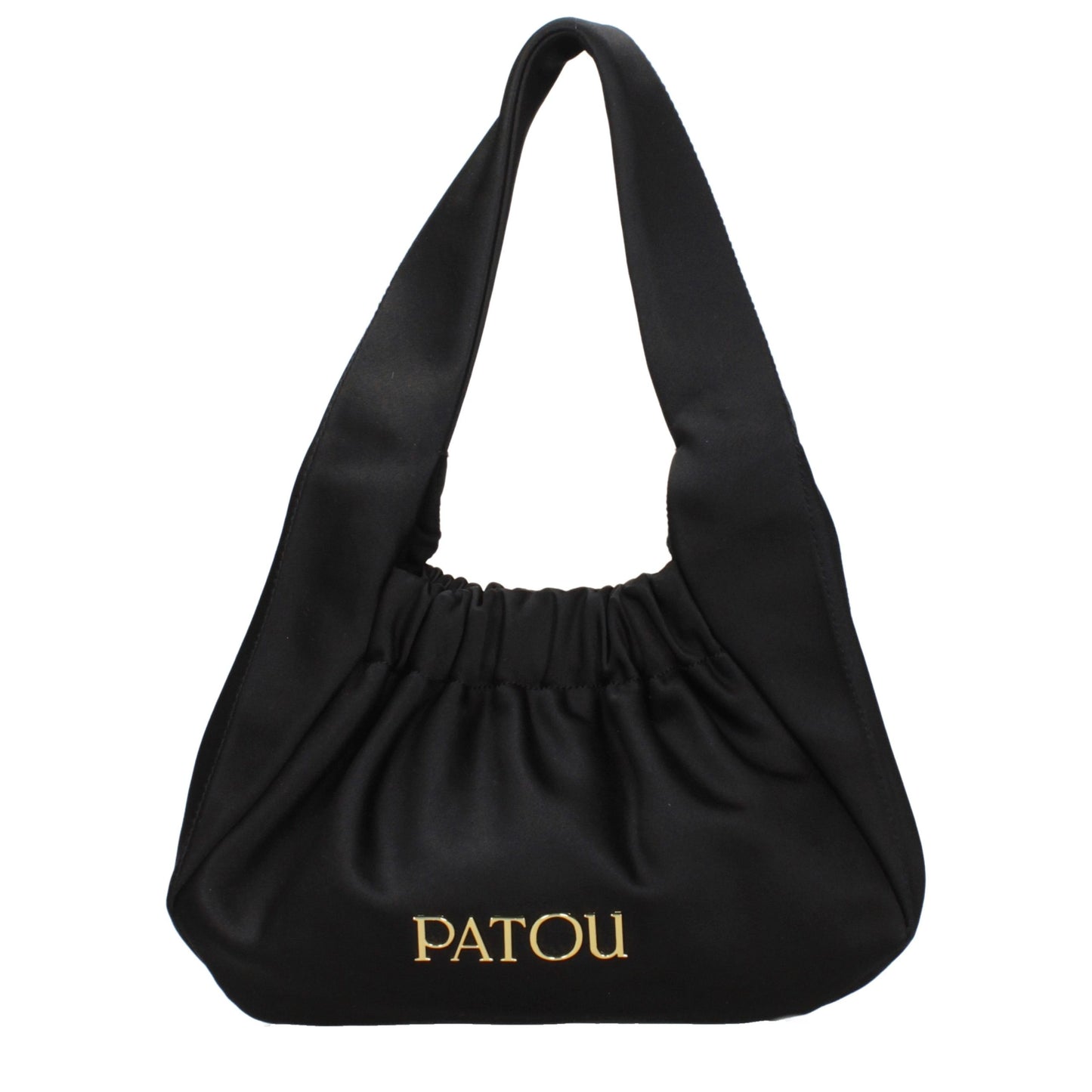 Black Fabric Handbag