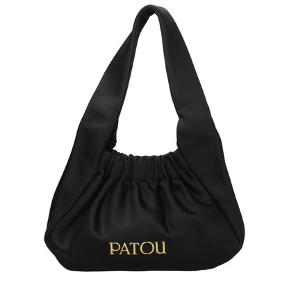Black Fabric Handbag