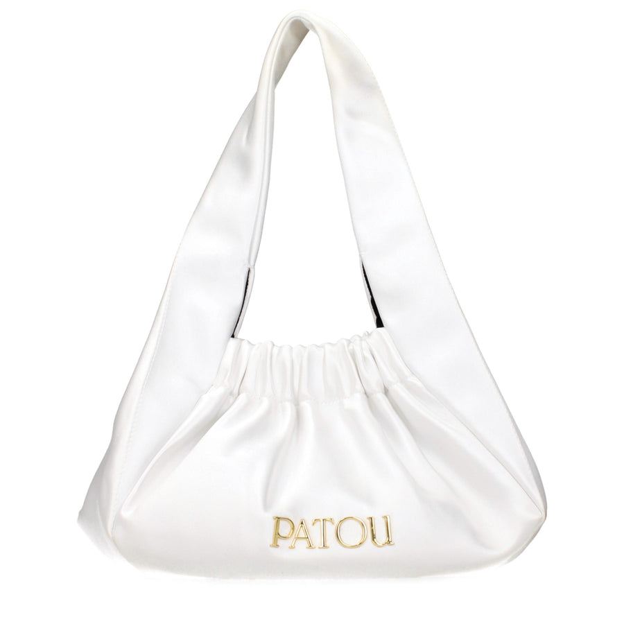 White Fabric Handbag