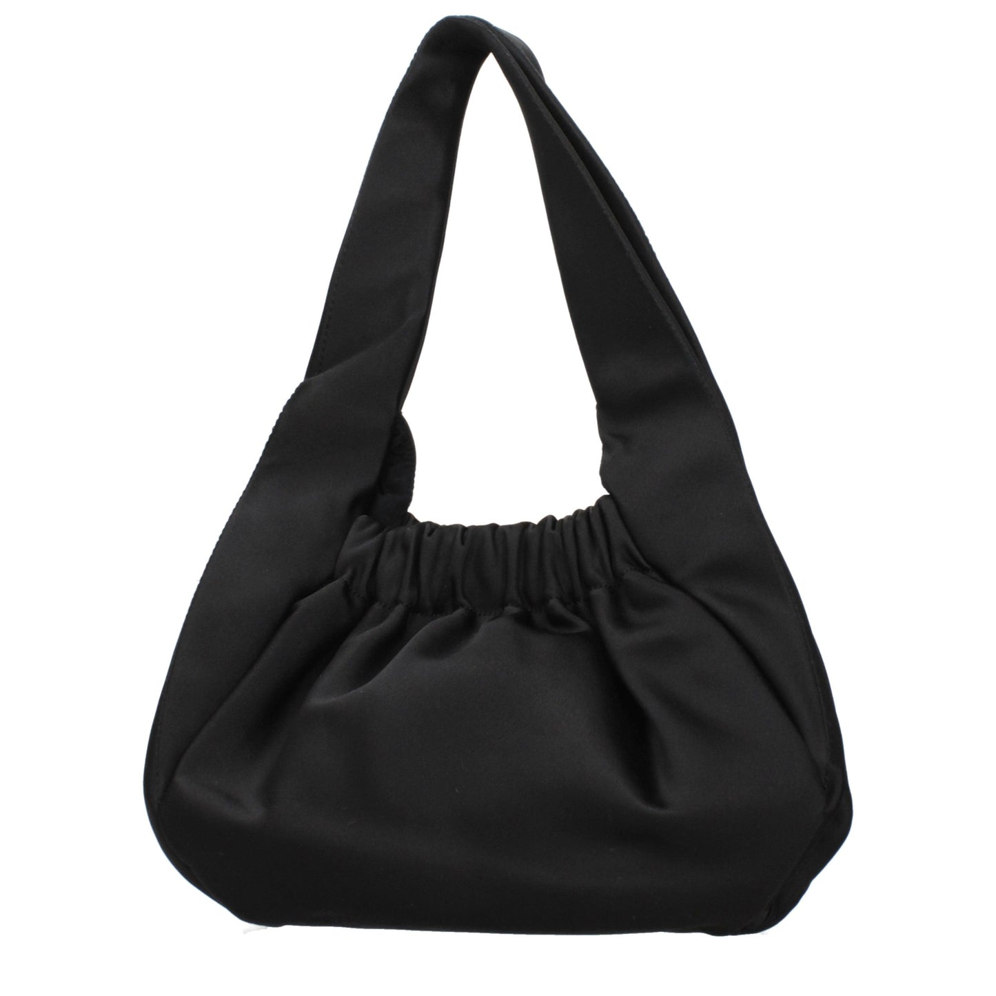 Black Fabric Handbag