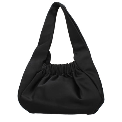 Black Fabric Handbag