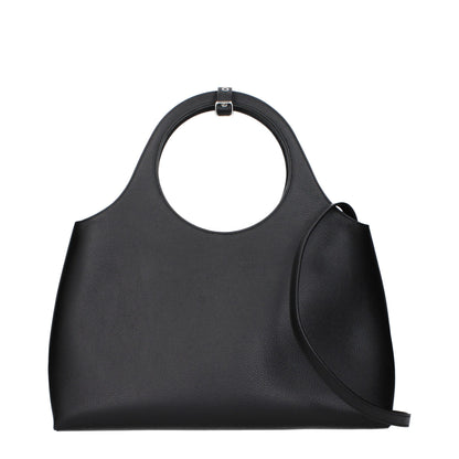 Black Leather Handbag
