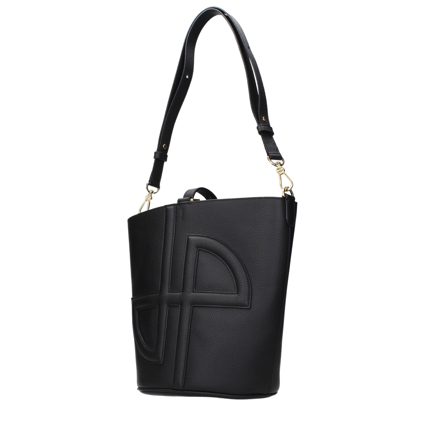 Black Leather Crossbody Bag