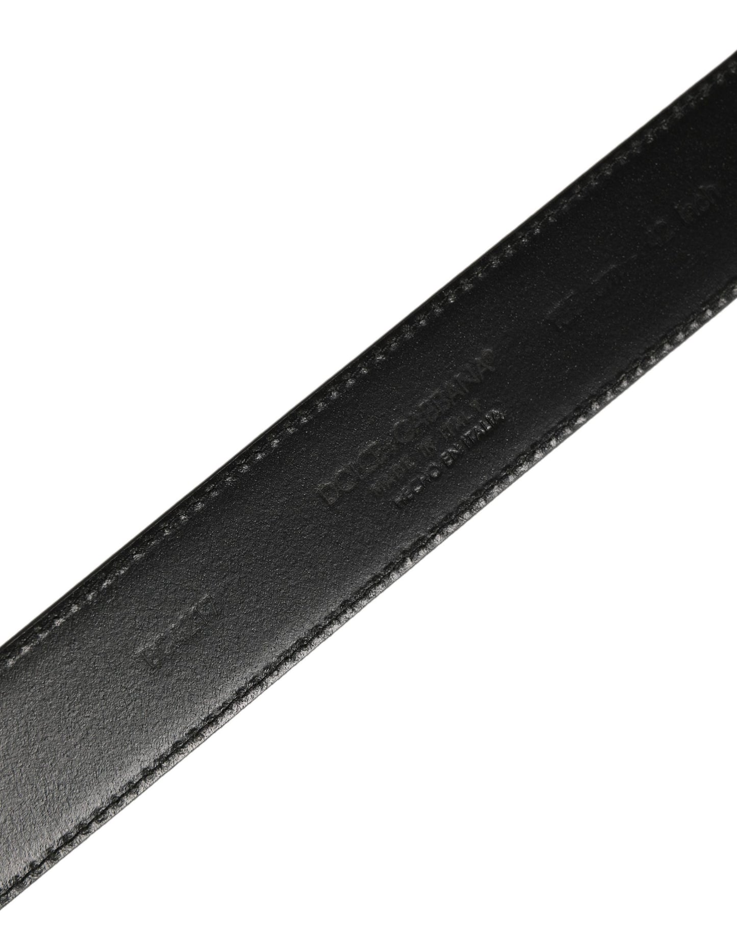 Black Patent Leather Silver Metal Buckle Belt