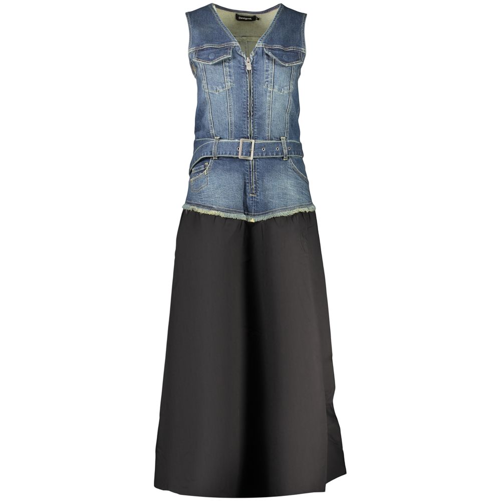 Black Cotton Women's Dress