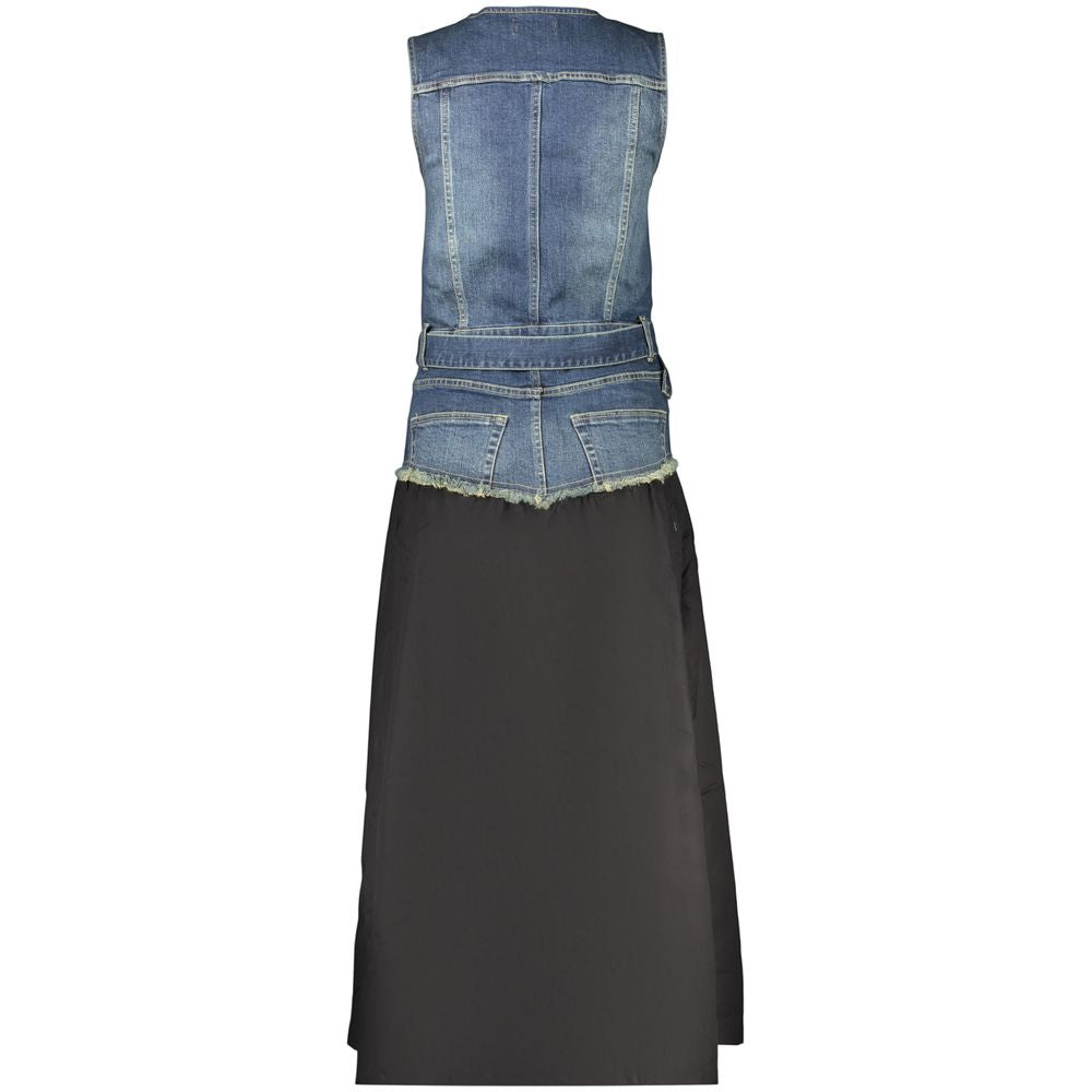 Black Cotton Women's Dress