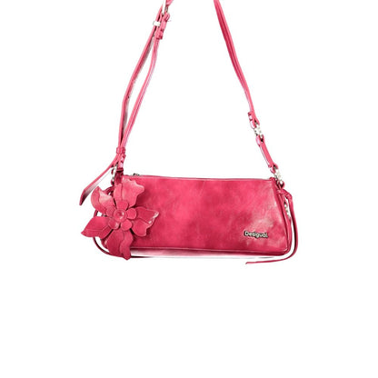 Rose Polyurethane Women's Bag