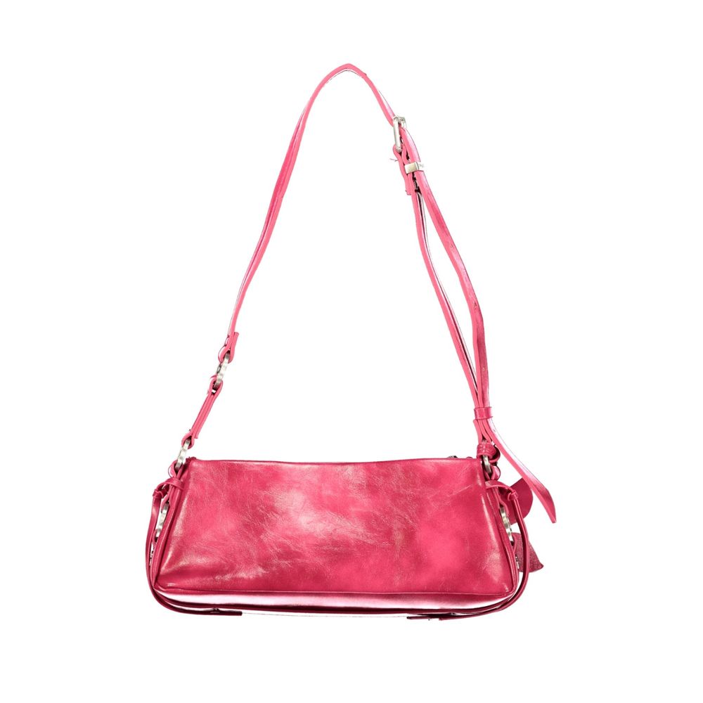 Rose Polyurethane Women's Bag