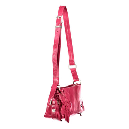 Rose Polyurethane Women's Bag