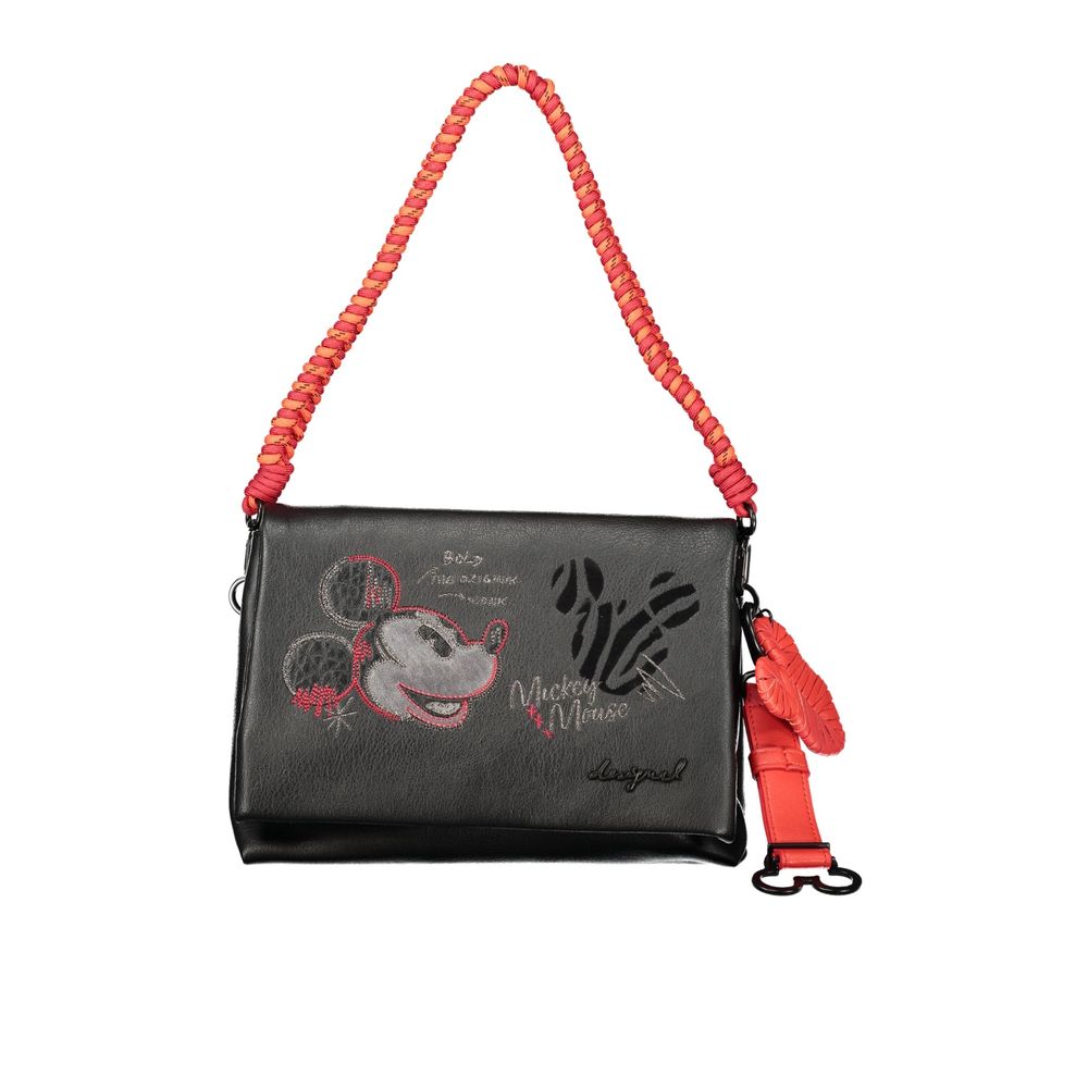 Black Poliuretano Womens Bag