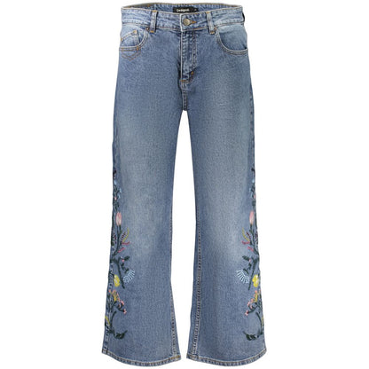 Blue Cotton Women's Jean