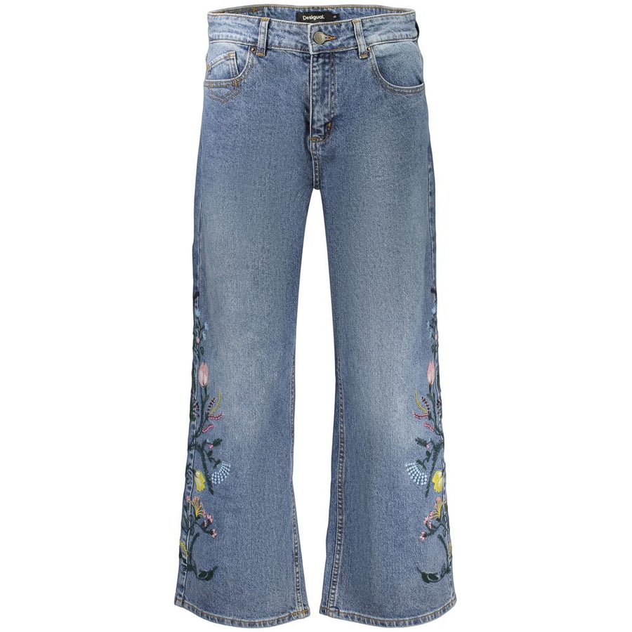 Blue Cotton Women's Jean