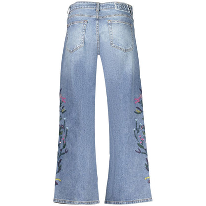 Blue Cotton Women's Jean