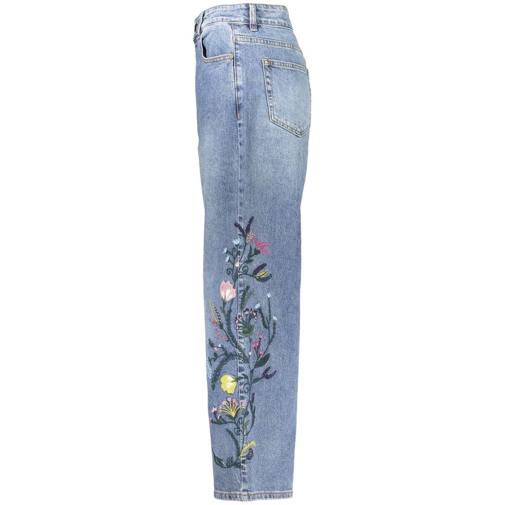 Blue Cotton Women's Jean