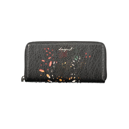 Nero Polyurethane Womens Wallet