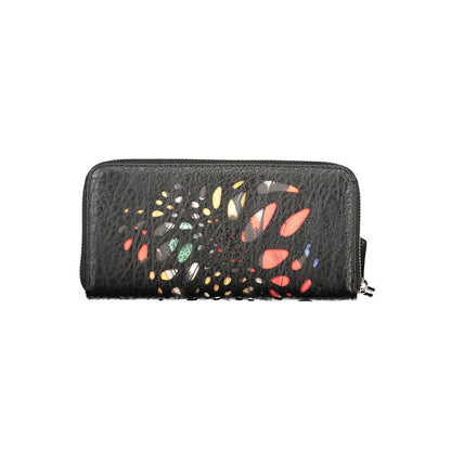 Nero Polyurethane Womens Wallet