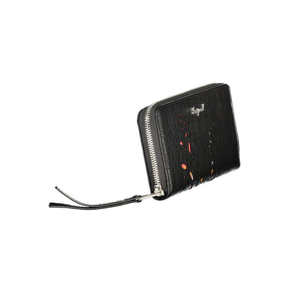 Nero Polyurethane Womens Wallet