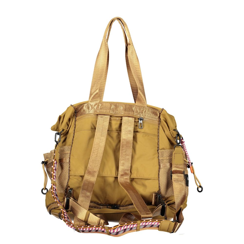 Beige Polyamide Women's Bag