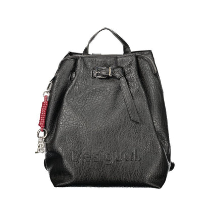 Black Polyethylene Backpack