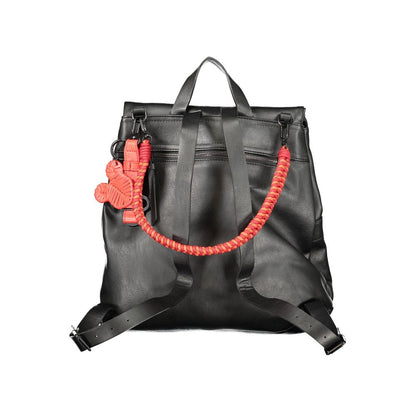 Black Polyethylene Backpack
