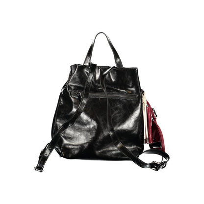 Black Polyethylene Backpack