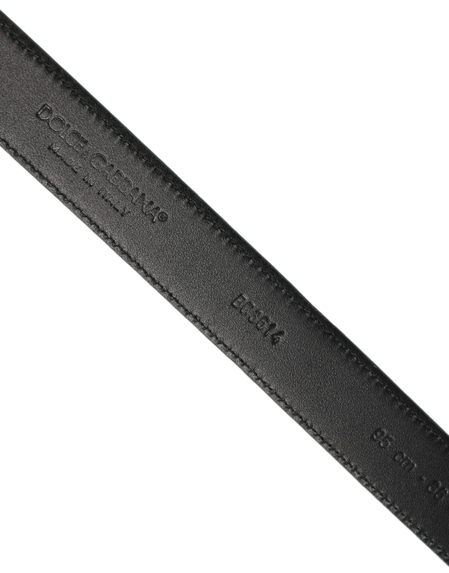 Men Blue Suede Gold Tone Metal Buckle Belt